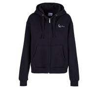 Karl Kani Giacca di felpa 'Essential' nero / bianco Donna Karl Kani L nero / bianco