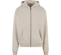 Karl Kani Giacca di felpa 'Essential' stucco / bianco Uomo Karl Kani M