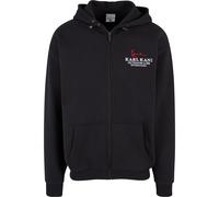 Karl Kani Giacca di felpa rosso / nero / bianco, Taglia M