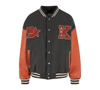 Karl Kani Giacca di mezza stagione arancione / nero / bianco Donna Karl Kani M