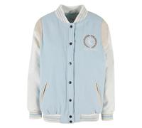 Karl Kani Giacca di mezza stagione beige / blu chiaro / marrone / bianco Donna Karl Kani L beige / blu chiaro / marrone / bianco