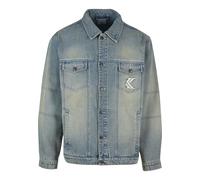 Karl Kani Giacca di mezza stagione blu denim / bianco, Taglia S