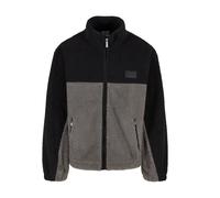 Karl Kani Giacca di pile grigio / nero Uomo Karl Kani S
