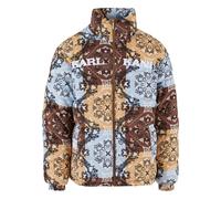 Karl Kani Giacca invernale sabbia / blu chiaro / cioccolato / bianco Donna Karl Kani XXXL sabbia / blu chiaro / cioccolato / bianco