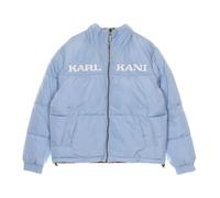 Karl Kani - Giacca Piumino Retrò Reversibile Azzurro Chiaro/Marrone - - Jackets - Donna - Blu - M