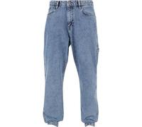 Karl Kani Herren KK Retro Tapered Workwear Denim 32 Vintage Mid Blue