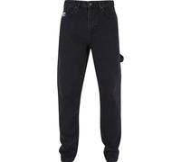 Karl Kani Herren KK Retro Tapered Workwear Denim 36 Vintage Black