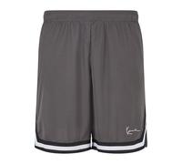 Karl Kani Herren KM-PS011-012-06 Small Signature Essential Mesh Shorts L Anthracite