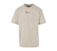 Karl Kani Herren KM-TE011-023-18 KK Small Signature Essential Tee Light Sand M Grey