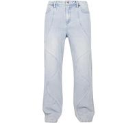 Karl Kani Herren KM242-022-1 OG Wavy Baggy Workwear Denim 36 Bleached Blue