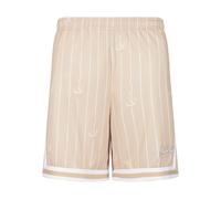Karl Kani Herren Small Varsity Logo Pinstripe Mesh Shorts S Sand/White