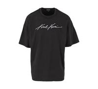 Karl Kani KK Autograph Washed Boxy Tee, Nero , XL plus tall