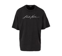 Karl Kani Maglietta 'Autograph' nero / bianco Uomo Karl Kani S nero / bianco