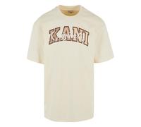 Karl Kani Herren KM242-001-1 Serif Originator Tee L Offwhite