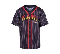 Karl Kani Maglietta 'KM233-003-1' giallo / rosso fuoco / nero / bianco Uomo Karl Kani XXL giallo / rosso fuoco / nero / bianco