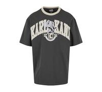 Karl Kani OG Eagle Print Tee M Anthracite/lightsand