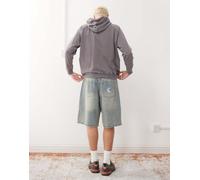 Karl Kani - OG - Jorts larghi lavaggio blu effetto candeggiato W28