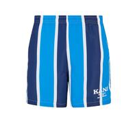 Karl Kani Pantaloncini da bagno 'KM242-037-1' blu / bianco Uomo Karl Kani XL blu / bianco