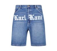 Karl Kani Pantaloncini da uomo OG Old English Denim, Vendimia Índigo, 40