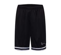 Karl Kani Herren Signature Mesh Shorts L Black/White