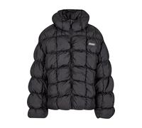 Karl Kani Sport Patch Square Quilted Puffer Jacket XL Black