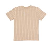 Karl Kani - Stella Pinstripe Tee Vestibilità morbida - - Tops - Donna - Beige - S