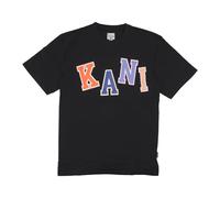 Karl Kani - T-shirt Logo Multicolore Nero Manica corta - - Tops - Uomo - Nero - S