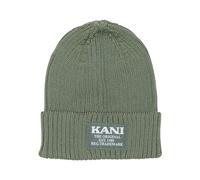 Karl Kani Unisex KA-233-006-3 KK Woven Retro Classic Beanie One Size Dusty Green