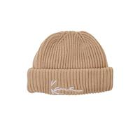 Karl Kani Unisex KA232-027-2 KK Signature Light Beanie taupe, one size