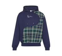 Karl Kani Wavy Block Os - Felpa con cappuccio, da uomo, colore: Blu, Blu, M