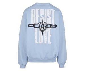 Karl Kani Woven Signature Resist Love Crew, azzurro, M