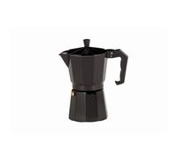 Karl Kruger italiano macchina espresso in alluminio nero con guarnizione in silicone, 3 coppa