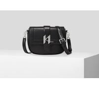 Karl Lagerfeld 225W3085 Borsa In Pelle Nera K Signature Saddle Per Donna