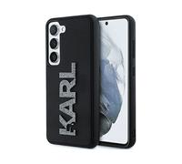 KARL LAGERFELD 3D glitter per + COVER per Samsung Galaxy S23+ dalla borsa, Nero