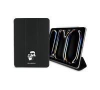 Custodia a libro nera Karl Lagerfeld per iPad Pro 11" 2024