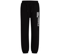 Karl Lagerfeld - A1M10001 KLJ Text Logo Slim Sweatpant - - Trousers - Uomo - Nero - M