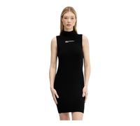 Karl Lagerfeld - Abito in maglia a collo alto - - Dresses - Donna - Nero - L
