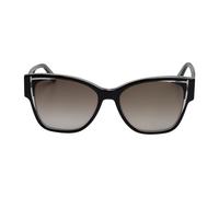 Karl Lagerfeld - Angular Rectangular Occhiali da sole - - Accessories - Donna - Nero - ONE SIZE