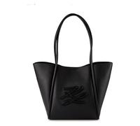 Karl Lagerfeld Autograph Borsa shopper Vera Pelle 40 cm nero