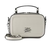 Karl Lagerfeld Autograph Borsetta Pelle 20.5 cm bianco