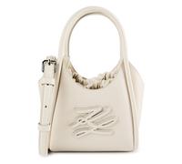 Karl Lagerfeld Autograph Borsetta Vera Pelle 26 cm bianco