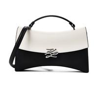 Karl Lagerfeld Autograph Borsetta Vera Pelle 35.5 cm bianco