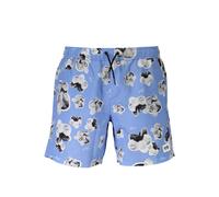 Karl Lagerfeld Azzurro Polyester Men Swim Boxer - S