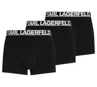 KARL LAGERFELD B.V Bold Elastic Trunk (3 Pack) Trunks, Nero, L Uomo