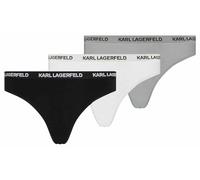 KARL LAGERFELD B.V Karl Lagerfeld, Women's, Logo Brief (3 Pack) Slip, Multicolore, M Donna
