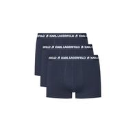 Karl Lagerfeld B.V Logo Trunk Set (3 Pack) Trunks, Blu Navy, L Uomo