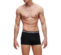 Karl Lagerfeld B.V Logo Trunk Set (3 Pack) Trunks, Nero, L Uomo