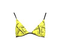 KARL LAGERFELD BEACHWEAR COSTUME PARTE SOPRA DONNA GIALLO TAGLIA = XS