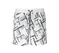 Karl Lagerfeld Beachwear Costume Parte Sotto Uomo Bianco