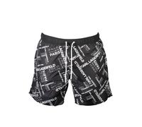 Karl Lagerfeld Beachwear Costume Parte Sotto Uomo Nero